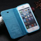 Fashion Wallet Pu Leather Case For Iphone 6 6G 4.7"" Flip Stand Sty 2027333006-4-Light Blue