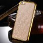 Newest Hexagon Pattern Pu Leather Case For Iphone 6 4.7 Inch Golde 2046094377-6-Silver