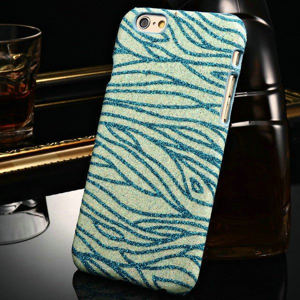 Fashion Shine Waves Pattern Design Hard Case For Iphone 6 4.7"" Inc 32213196271-3-Blue