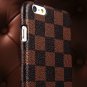 Retro Plaid Pattern Pu Leather Case For Iphone 6 Plus 5.5 Inch Fas 32221505966-4-random color case