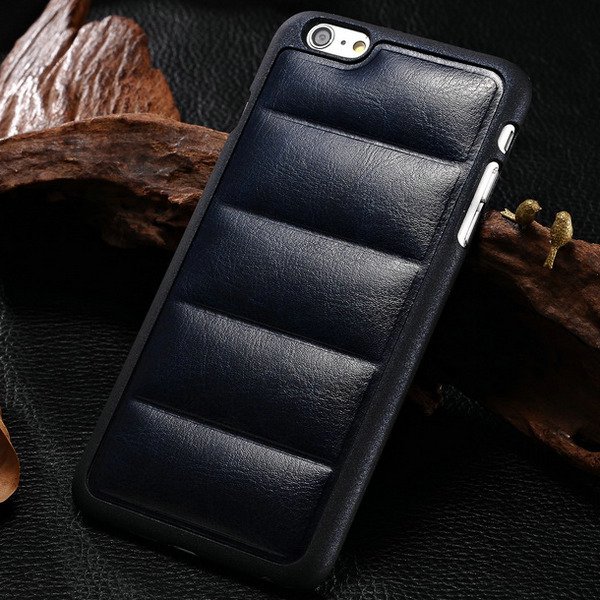 Retro Pu Leather Back Cover For Iphone 6 Plus 5.5 Inch Vintage Sof 32221595211-6-navy blue case