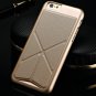 Luxury Shapes Magnetic Stand Leather Case For Iphone 6 Plus 5.5"" P 32309864878-1-Black