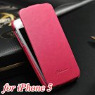 Vintage Flip Pu Leather Case For Iphone 5 5S 5G Luxury Phone Bag C 688908781-5-rose case