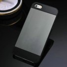 22 Colors Brushed Aluminum Hard Moblie Phone Case For Iphone 5 5S  675584188-2-gray and black