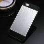 22 Colors Brushed Aluminum Hard Moblie Phone Case For Iphone 5 5S  675584188-14-deep blue and white