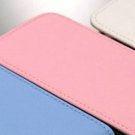 Genuine Leather Wallet Stand Case For Iphone 4 4S Flip Phone Case  795181435-15-Style 2 pink