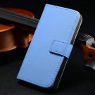 Genuine Leather Wallet Stand Case For Iphone 5C Phone Bag For Ipho 1279075489-3-blue