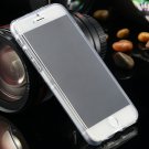 Ultra Light Transparent Slim Tpu Soft Flip Case For Iphone 6 4.7""  2032639495-2-White