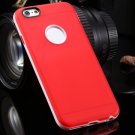 New Arrival Cute Double Color Tpu Soft Case For Iphone 6 4.7"" Flex 2041638945-1-Red