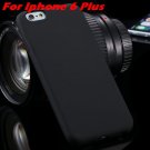 Cute Flexible Soft Silicone Case For Iphone 6 Plus 5.5Inch Slim Gl 2051373334-1-Black For I6 Plus