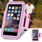 Luxury Sweat-Proof Flip Pu Leather Case For Iphone 6 Plus Sport Gy 32214960618-2-Pink