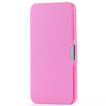 New Arrival Affordable Novelty Ultra Thin Magnetic Flip Leather Ca 32224968548-9-Hot Pink