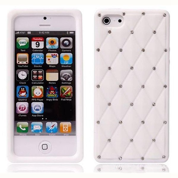 1Pcs Free Shipping Luxury Bling Crystal Diamond Starry Full Star P 32218915594-5-White