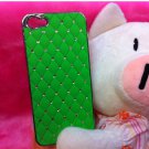 Big Flash Mirror Metal Brush Case For Iphone 4 4S 4G Luxury Retro  32229963968-7-Green