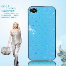 Big Promotion Luxury Diamond Full Star Phone Case For Iphone 4 4S  32218092689-3-Light Blue