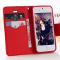 New Luxury Pu Leather Wallet Case For Iphone 5 5S 5G / 4 4S 4G Fli 1631518387-3-black for 4 4s 4g