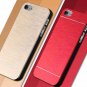 Luxury Aluminium Brush Metal Case For Iphone 4 4S /5 5S 5G Phone C 32268542201-2-Sliver For 5s