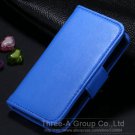 Retro Luxury Plain Flip Pu Leather Case For Iphone 5C Wallet Stand 1744816745-4-blue