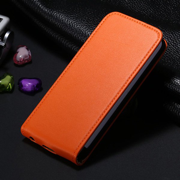 2015 New Arrival Retro Luxury Top Quality Genuine Leather Case For 1770469615-5-orange