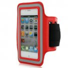Waterproof Sports Case Holder For Iphone 4 4S 4G Gym Running Arm B 1379468904-8-Red