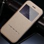 Luxury Smart Answer Window View Flip Leather Case For Iphone 6 4.7 32312232429-2-White