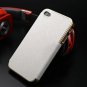 Vintage Hard Case For Iphone 4 Plastic With Pu Leather Surface Pho 32268140509-9-orange with gold