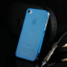 0.3Mm Thin Brushed Aluminum Case For Iphone 4 4S Phone Bag Mesh Me 564761783-11-blue Mesh style