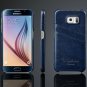 Deluxe Smooth Leather Case For Samsung Galaxy S6 G9200 With Card H 32310834827-3-Blue