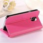Luxury Pu Leather Wallet Case For Samsung Galaxy S6 G9200 Flip Lea 32298190839-7-purple