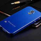 Ultrathin Aluminum Matting Case For Samsung Galaxy S5 I9600 Phone  1809953067-4-blue