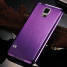 New Arrival Brushed Aluminum Hard Case For Samsung Galaxy S5 I9600 1821371117-6-purple