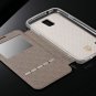 View Window Display Flip Leather Case For Samsung Galaxy S5 I9600 32311976323-5-Red
