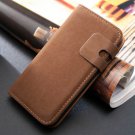 Soft Feel Wallet Stand Design Leather Case For Samsung Galaxy S4 I 956270630-5-deep brown
