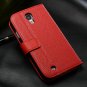 Vintage Wallet Style Pu Leather Stand Case For Samsung Galaxy S4 I 865394137-4-light brown