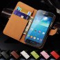 Genuine Leather Wallet Stand Design Case For Samsung Galaxy S4 Min 1206774773-6-style 1 orange