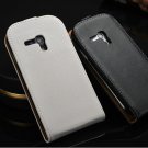 Genuine Leather Flip Style Case For Samsung Galaxy S3 Mini I8190 P 1603150096-3-random colors