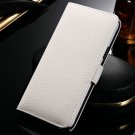 Wallet Pu Leather Case For Samsung Galaxy Note 4 N9100 Litchi Skin 32215061433-2-White