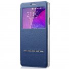 Window View Display Leather Case For Samsung Galaxy Note 4 N9100 S 32311696362-3-Blue