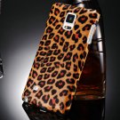 Leopard Skin Pattern Hard Case For Samsung Galaxy Note 4 N9100 Pla 32247003834-2-brown case