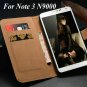 Note3 Genuine Leather Wallet Stand Case For Samsung Galaxy Note 3 1304856229-8-style 1 green