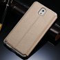 Luxury Flip Leather View Window Case For Samsung Galaxy Note 3 N90 32311688159-2-White