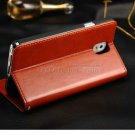 Slim Sleep Grain Pu Leather Case For Samsung Galaxy Note 3 Iii N90 1377750427-4-light brown