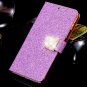 Note 4 Diamond Case Shinny Star Luxury Pu Leather Case For Samsung 32276120550-4-Black