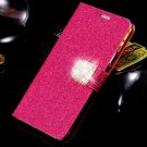 Note 4 Diamond Case Shinny Star Luxury Pu Leather Case For Samsung 32276120550-5-Hot Pink