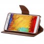 Note 4 Case Vintage Luxury Pu Leather Case For Samsung Galaxy Note 32235481410-1-Black and Brown