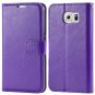 S6 Retro Luxury Stand Wallet Flip Pu Leather Case For Samsung Gala 32296934072-2-White