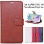 S6 Retro Luxury Stand Wallet Flip Pu Leather Case For Samsung Gala 32296934072-3-Red