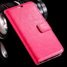 S6 Retro Luxury Stand Wallet Flip Pu Leather Case For Samsung Gala 32296934072-5-Hot Pink