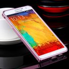 Note 3 Case Luxury Gold Slim Ex Linear Metal Case For Samsung Gala 32266800974-11-Pink