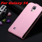 Slim Flip Korean Genuine Split Leather Case For Samsung Galaxy S4  1777367961-2-pink for S4
